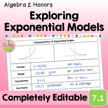 Exploring Exponential Models (Algebra 2 - Unit 7)