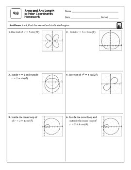 Area and Arc Length in Polar Coordinates (Unit 9 AP Calculus BC) - Image 3