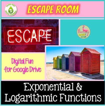 Exponential Logarithmic Functions Escape Room for Google