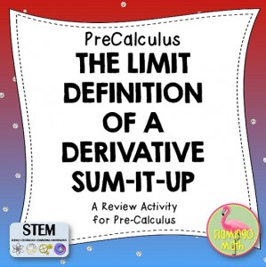 Limit Definition of Derivatives   