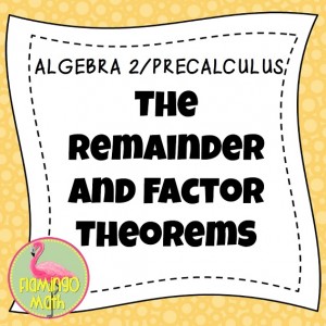 Remainder and Factor Theorem   