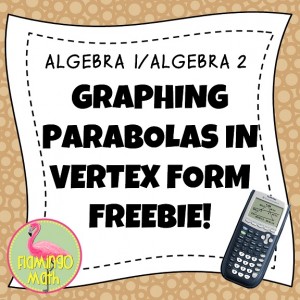 Graphing Parabolas   