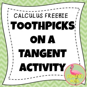 Toothpicks on a Tangent   